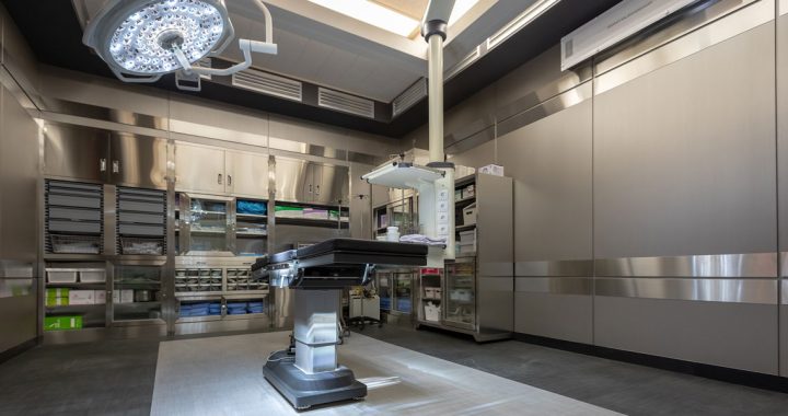 Facility cleaning operating room